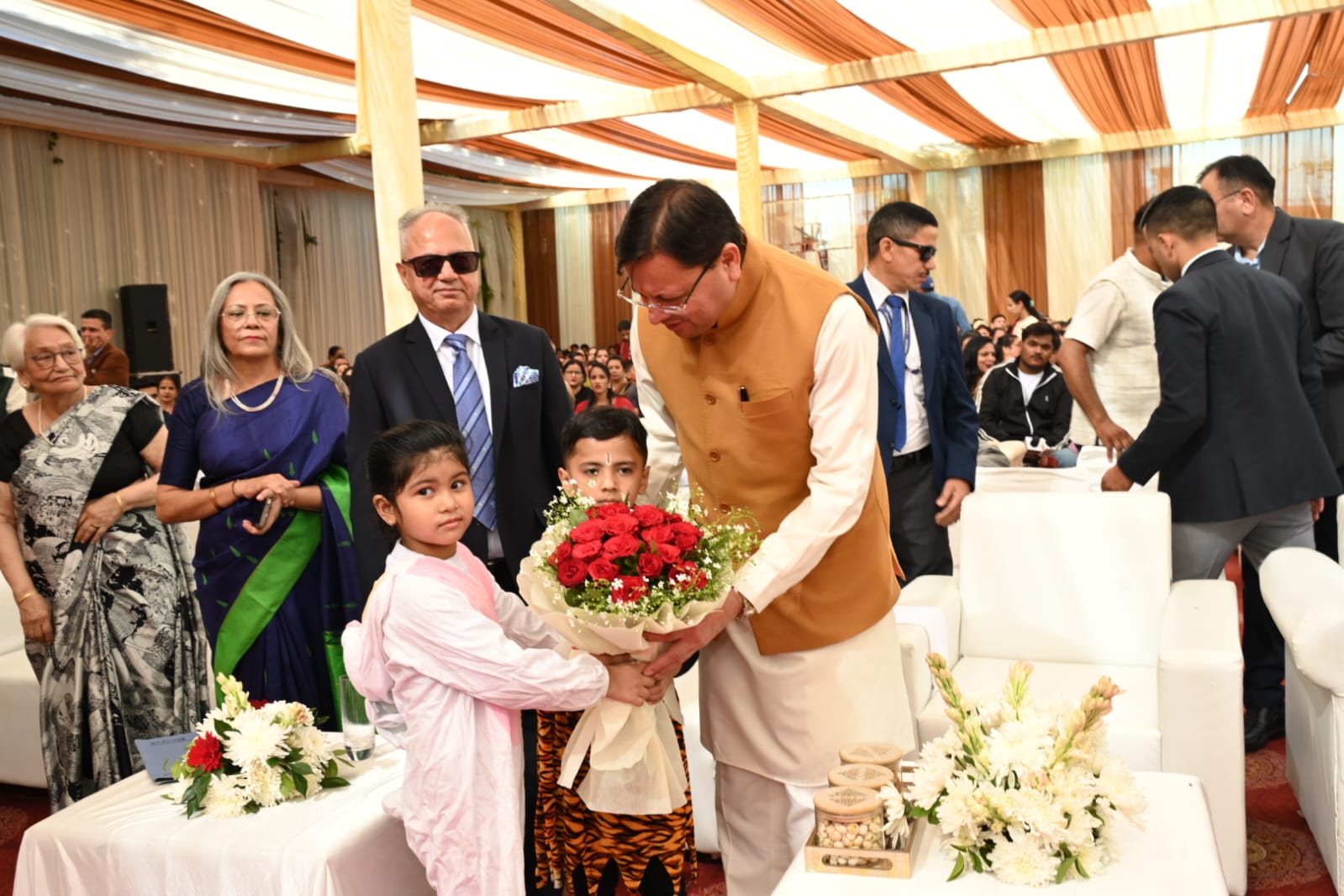 ढालवाला में मुख्यमंत्री धामी ने किया ऋषिकेश इंटरनेशनल स्कूल के 12वें वार्षिकोत्सव का शुभारंभ